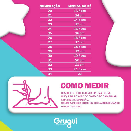 Imagem 4 de 4 de Tênis Jogging Infantil Menina Bebê Conforto Primeiros Passos