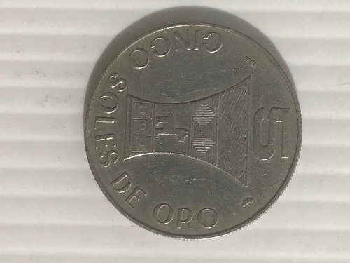 Moneda De Coleccion 5 Soles Kero 1969 Ver Fotos Descripción