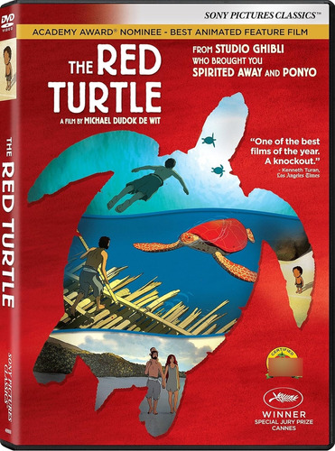 Dvd The Red Turtle / La Tortuga Roja