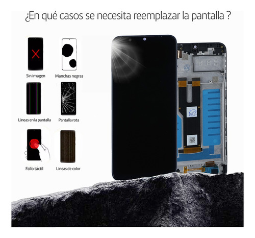 Pantalla Display Lcd Para Zte Blade V50 Smart 7060 Con Marco
