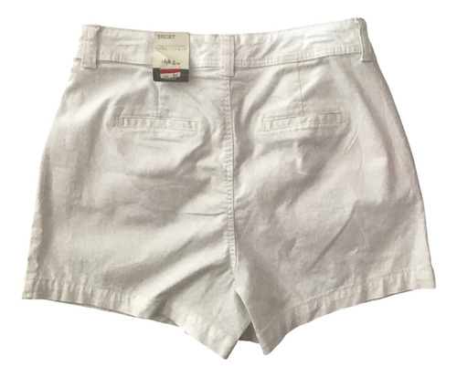 Shorts Blanco Style&co Talla 14 Nuevo