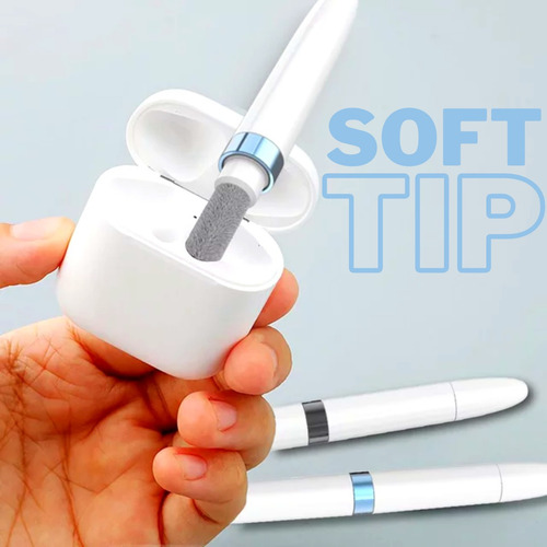 Imagen 5 de 8 de Lápiz Limpiador AirPods Airuculares iPhone Celular Teclado