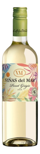 Vinho Chileno Viñas Del Mar Pinot Grigio / Cx 6 Un.