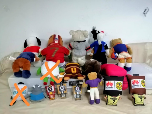 Peluches Deportivos Varios Modelos Nba Nfl Mlb Mascotas (Usado)