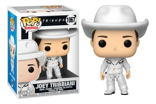 Boneco Pop Tv Friends Joey Tribbiani Cowboy 1067 Funko