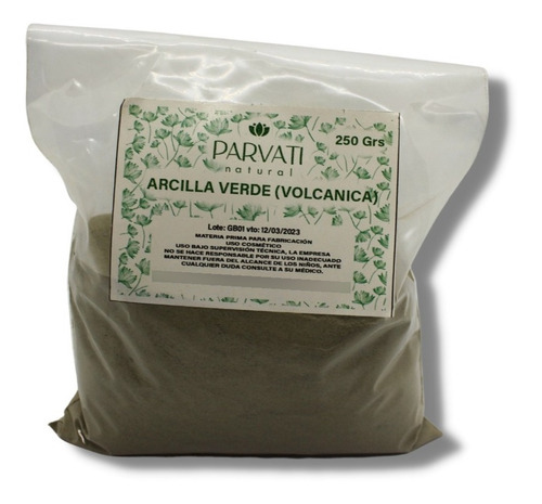 Arcilla Verde Volcanica 250grs