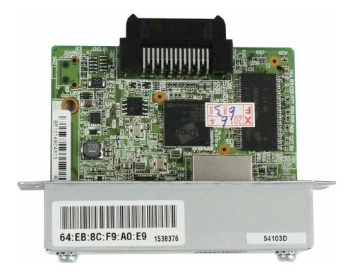 Interface P/ Impresora Epson U220 T20 Ub-e03 Ub-e02 Ethernet