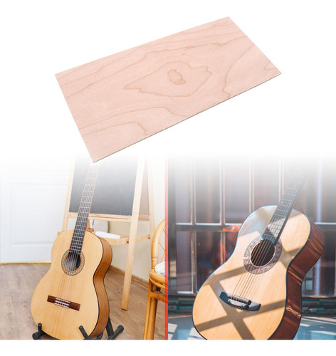 4 Chapa De Guitarra, Chapa De Madera Para Accesorios De Arce