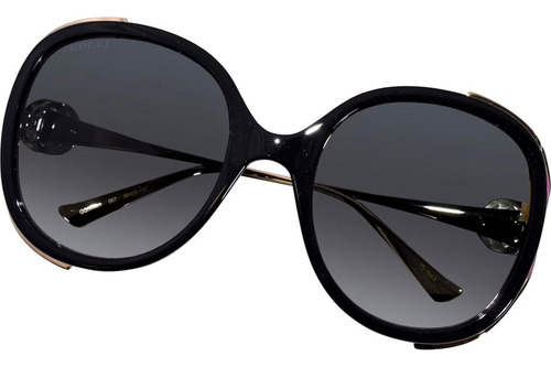 Gafas De Sol Gucci Gg0226s 007 Mujer Redondas 56mm