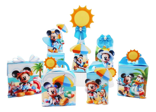 Arquivo De Corte Kit Festa Mickey Pool Party 30