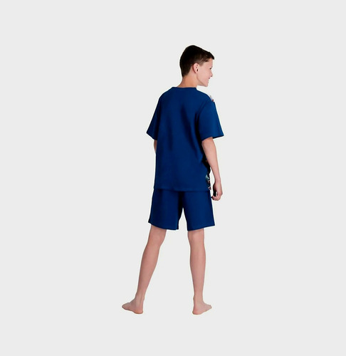 Pijama Algodón Avengers Caffarena Talla 14 Azul 30867