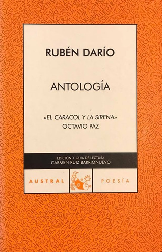 Antología Poética - Rubén Darío (Usado)