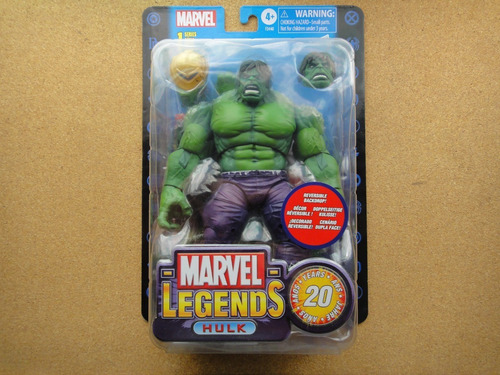 Marvel Legends Colección Retro Hulk Hasbro (Usado)