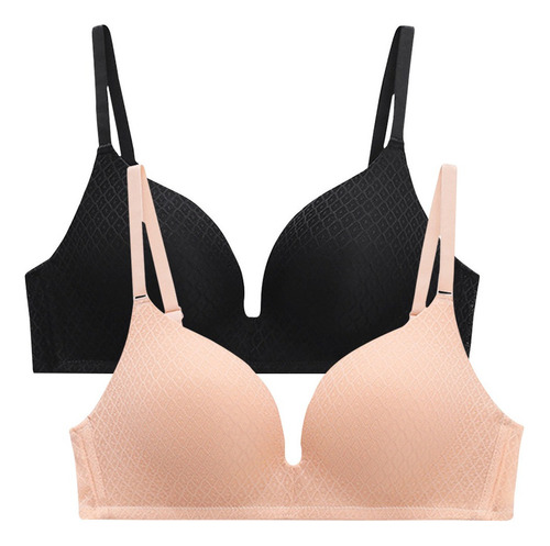 Brassiere Minimizer Ajustable Sin Aros Sujetadores Paquete 2