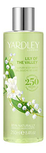Body Wash De Lujo Yardley Para Mujeres, Lirio Del Valle, 250