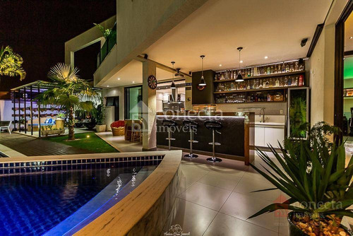 Casa Com 3 Dormitórios À Venda, 341 M² Por R$ 2.500.000,00 - Condomínio Athenas - Paulínia/sp - Ca1095