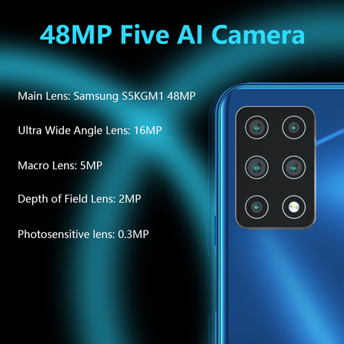 Unihertz Smartphone Cubot X30, Versión Global, 48 Mp, Cinco Cámaras,