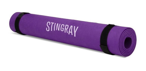 Colchoneta Mat Yoga Pvc Stingray Purple  Pilates Gym 