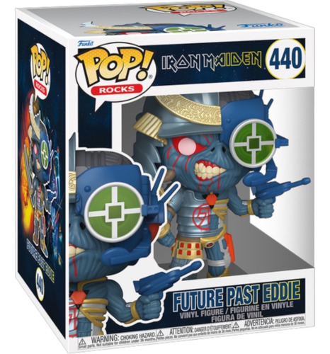 Funko Pop Iron Maiden - Future Past Eddie #440