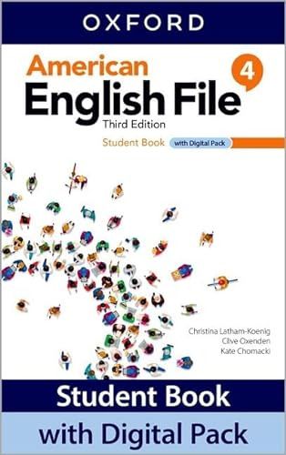 Libro American English File 4 Student Book With Digital Pack