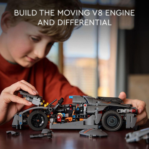 Hipercoche Lego Technic Koenigsegg Jesko Absolut Grey