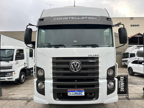Vw 24-280 Constellation 2020 6x2 Leito Teto Alto Financia
