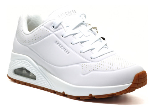 Tenis Skechers Original Urbano Street Uno Dama Plataforma 