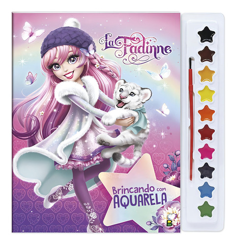 Brincando com Aquarela: La Fadinne, de Ferrinho, Tatiane (© La Fadinne). Editorial Todolivro Distribuidora Ltda. em português, 2020