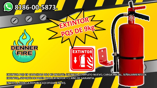 Extintor Pqs De 9 Kg