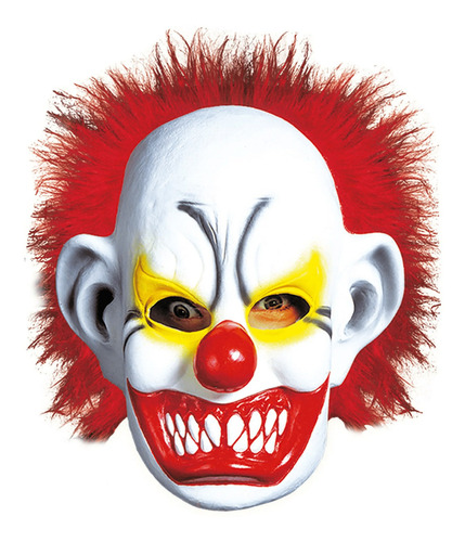 Máscara Latex Palhaco Rosto Inteiro Cosplay Assustador