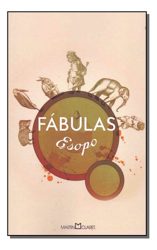 Fábulas - Esopo, de Esopo. Editora Martin Claret, capa mole em português