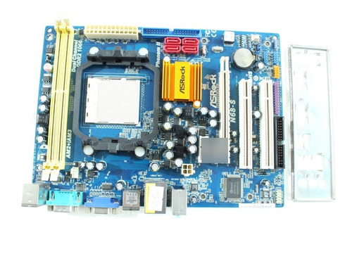 Placa Mae Am2 Ddr2 Asrock N68-s Oem E Cor Azul
