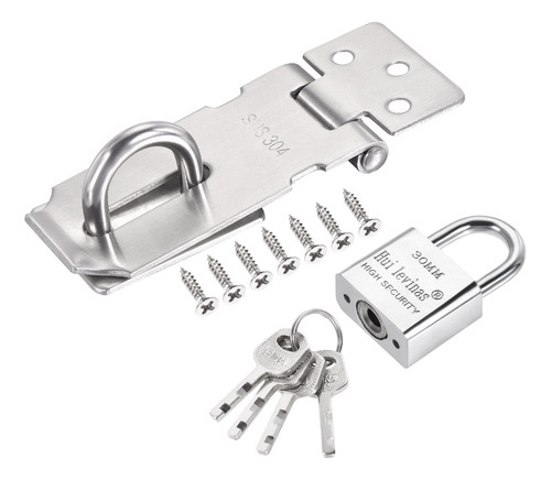 Cerradura De Puerta De 3 Pulgadas Con Tornillos Para Armario