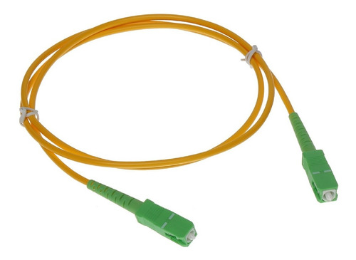 Patch Cord De Fibra Sc Apc - Sc Apc Mono Modo De 5mts