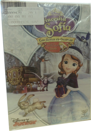Dvd Original Princesita Sofia Fiesta Encantia Audio Español