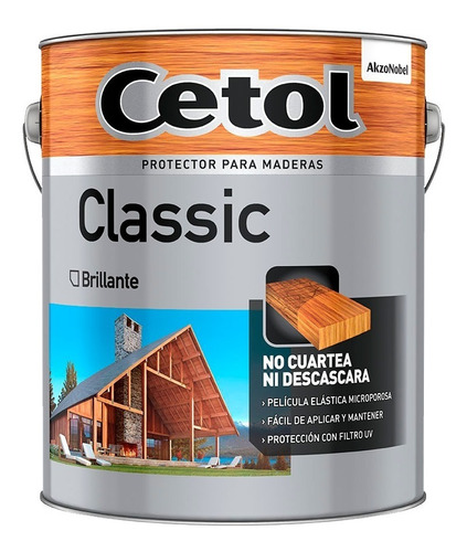 Cetol Classic Brillante Impregnante 4 Lts. Akzo - Iacono