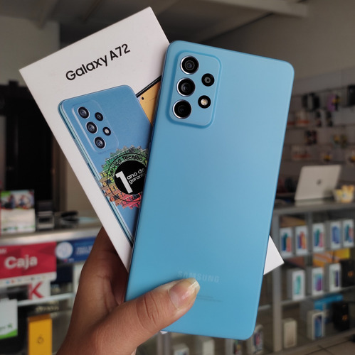 Regalo Samsung Galaxy A72 128 Gb 6 Gb Ram Awesome Blue !!! Azul Acero (Usado)