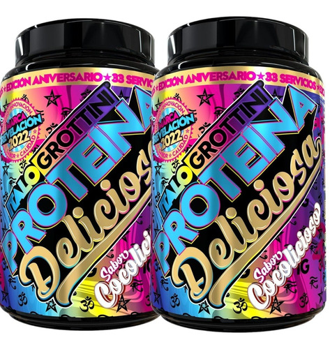 Pack 2 Proteinas Whey Deliciosa 2.3lb Cocolisioso +