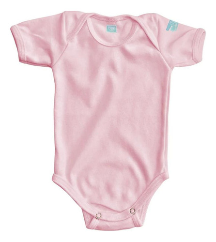 Pañalero Manga Corta Liso Elegir Color Body Comodo Bebe