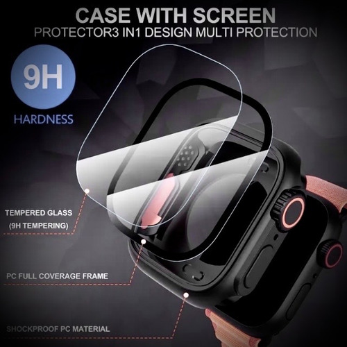 Iwatch Kit De Accesorios Correa, 2 Cases+cargador Portátil (Usado)