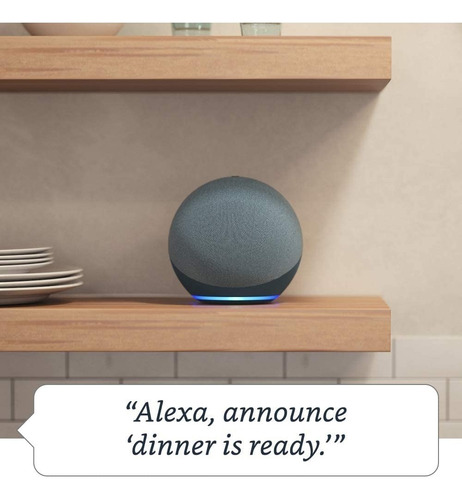 Amazon Echo 4th Gen con asistente virtual Alexa glacier white 110V/240V