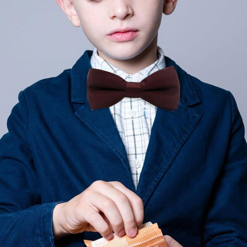 Pajarita Preatada Pajaritas Ajustables Niños Novedad Suave