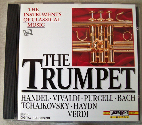 The Trumpet Trompeta Handel Vivaldi Bach Verdi Haydn ( Cc)