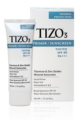 Imagen 1 de 1 de Tizo 3 (2 Pack) Protector Solar Facial Con Color Spf 40