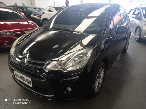 C-3 Tendance 1.5 Flex 8v 2013 Preto Completo Confira !!