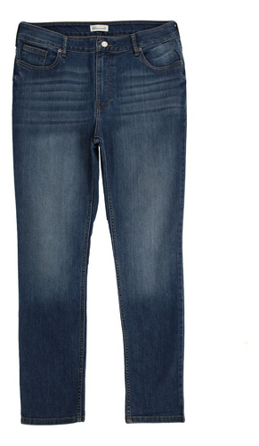 Pantalón De Mezclilla Slim De Hombre C&a (3001396)