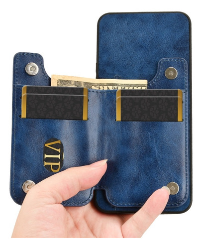 Funda Con Patrón De Vaca Y Bolso Para Tarjetas Para Oppo