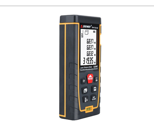 Medidor de distância a laser Sandway Sw-tg120 Medidor de distância de 120 m