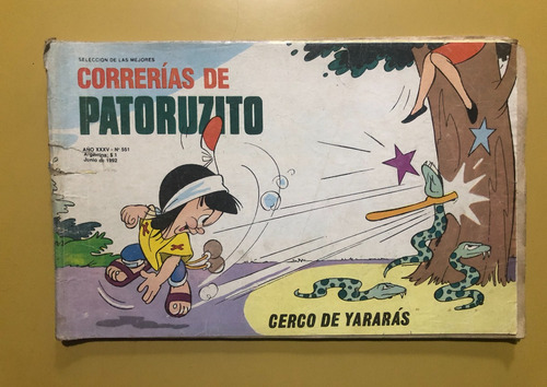 Revista Correrías De Patoruzito N.551 - Junio - 1992