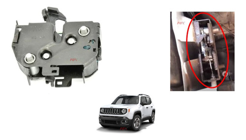 Fechadura Capô Lado Direito Jeep Renegade Orig.   52023397